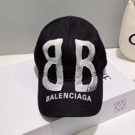 Balenciaga BB Sprayed Cap Cotton In Black