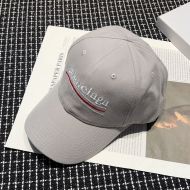 Balenciaga Political Campaign Cap Cotton In Grey